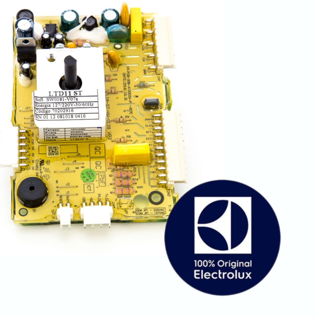 Placa eletrônica original lavadora LTD11 Bivolt