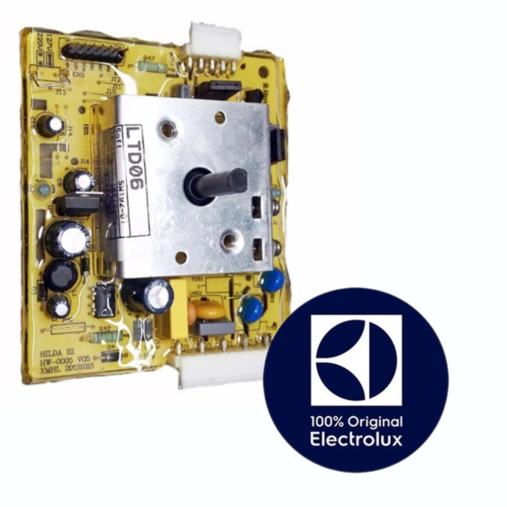 PLACA ELETRONICA PARA MAQUINA DE LAVAR ORIGINAL ELECTROLUX - LTD06 - BIVOLT