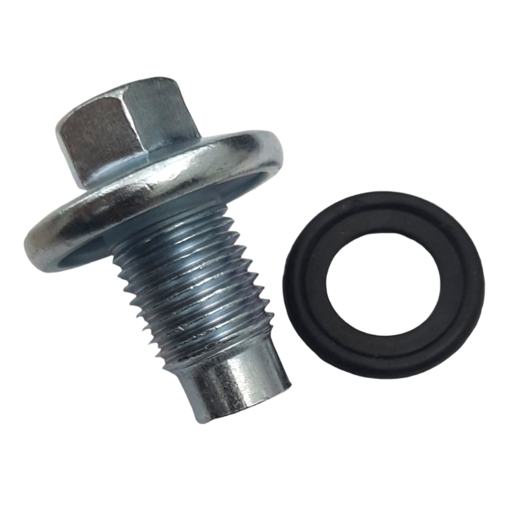 Bujão Carter Óleo Motor Com Anel Junta Fiat Palio Grand Siena Punto Idea Doblo Stilo Etorq 1.6 1.8