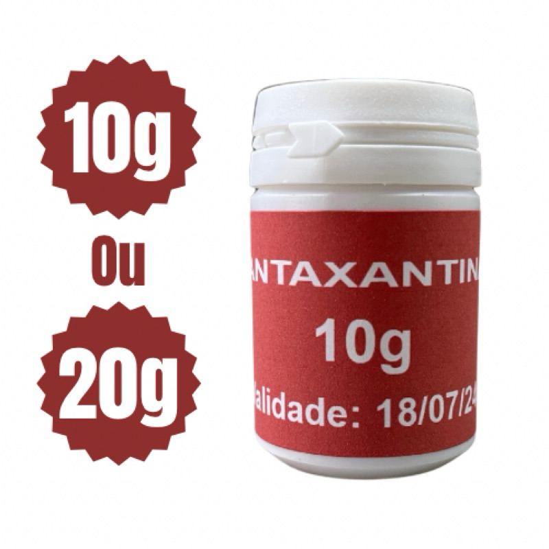 Cantaxantina 10g ou 20g em Oferta na Shopee