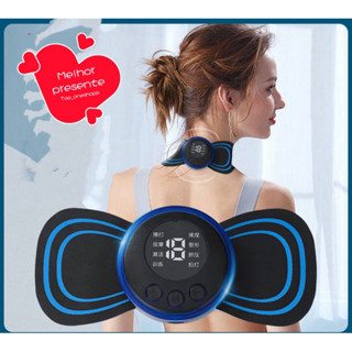 Massageador Elétrico por Impulso Cervical, Lombar e Corpo EMS