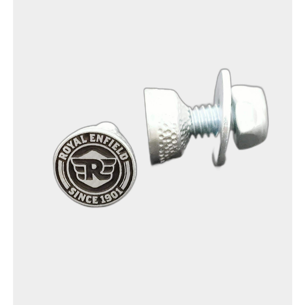 Parafuso De Placa Para Motos Tipo Royal Enfield  Meteor Classic Continental Scram 411 Hunter 350 Himalayan Interceptor