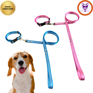 Coleira Para Cães ou Gatos pet raças pequenas pequeno porte com Guia em Oferta na Shopee