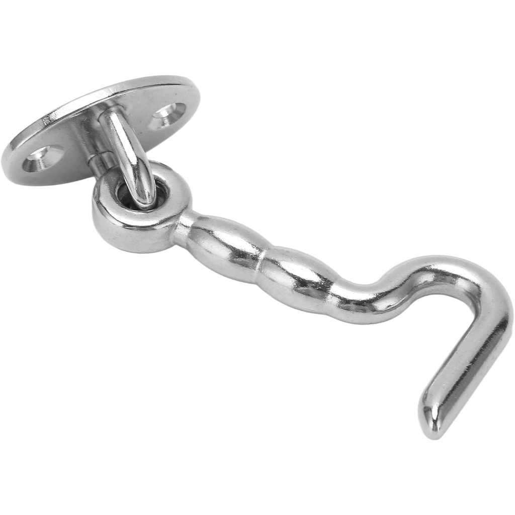 Trava Em Aço Inox Para Cabine Tipo Aldrava Fechadura Trinco