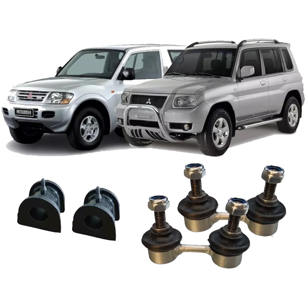 Bieletas Buchas Barra Estabilizadora Dianteira Pajero Tr4 2003 2004 2005 2006 2007