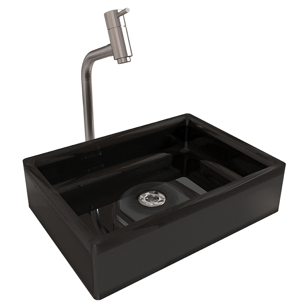 Kit Cuba Torino Sobrepor com Torneira DL08 e Válvula ABS Cromado em Oferta na Shopee