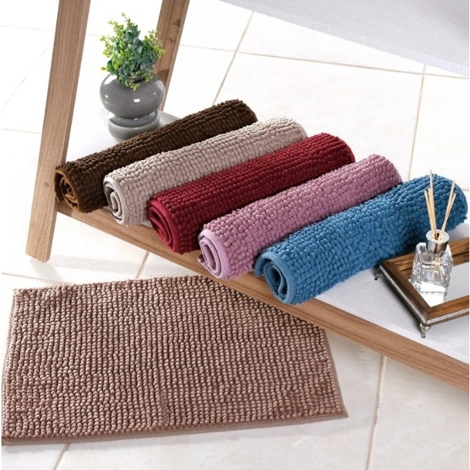 Tapete Popcorn Antiderrapante 38x58cm Bege Cinza Rosa Azul