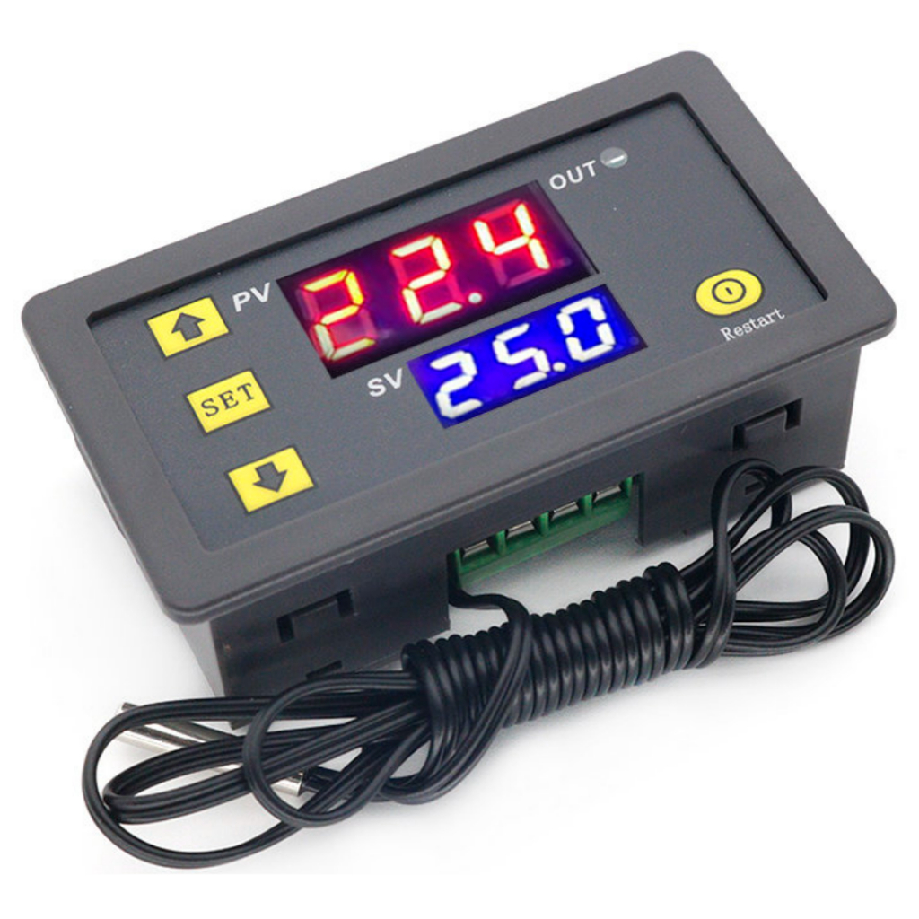 Termostato digital para chocadeira cervejeira freezer geladeira 12V 24V 110V 220V