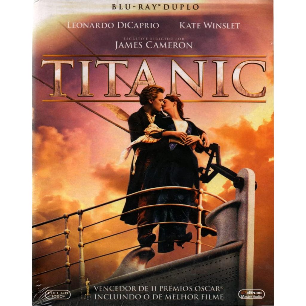 Bluray  duplo Titanic