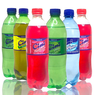 Mix 6x Refrigerante Cini Framboesa Gengibirra Limão Limão em Oferta na Shopee