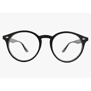 Armação Óculos de Grau Redondo Preto Masculino Feminino