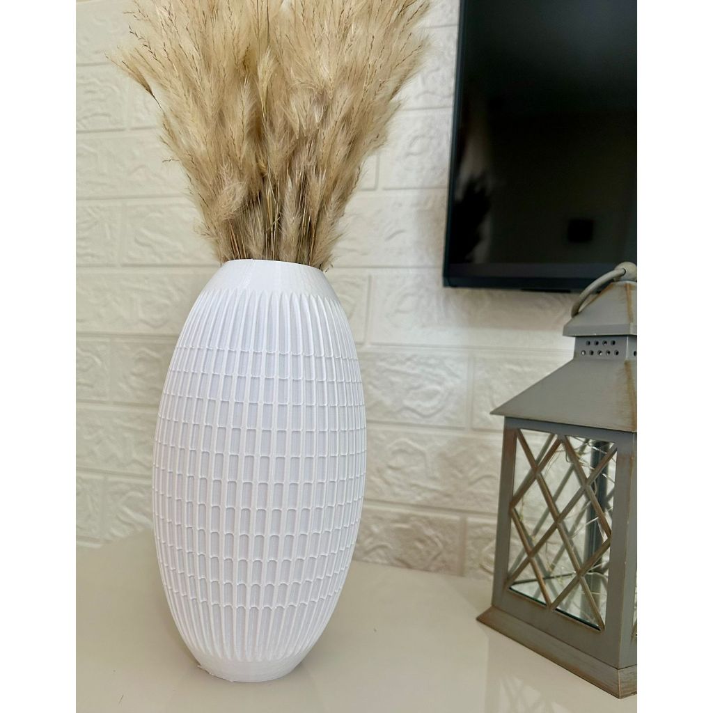 Vaso Decorativo 3D Para Decoração Sala Escritorio Quarto Aparador