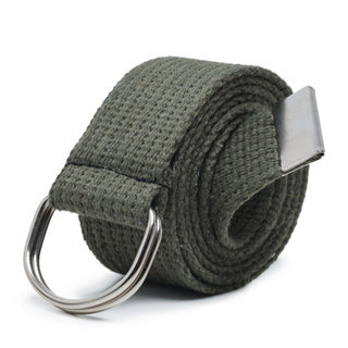 Cinto Masculino Gorgurão Lona Fivela Argola Alta Qualidade. em Oferta na Shopee