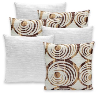 Kit 6 Capas de Almofadas 40x40 C/ Zíper Favinho Decoração Piquet em Oferta na Shopee