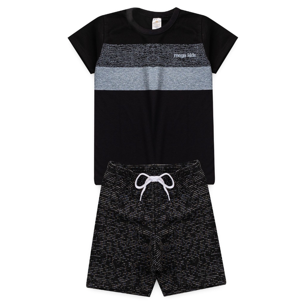 Conjunto Infantil e Juvenil Menino Masculino 2 ao 14 - Pronta Entrega