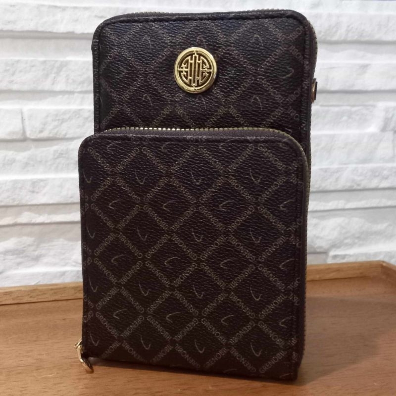 Bolsa porta celular e documentos  transversal