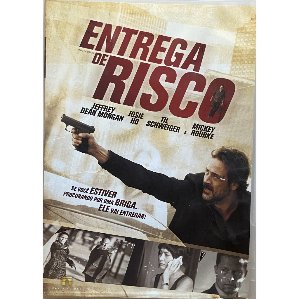 Dvd Entrega De Risco Jeffrey Dean Morgan Josie Ho Original T
