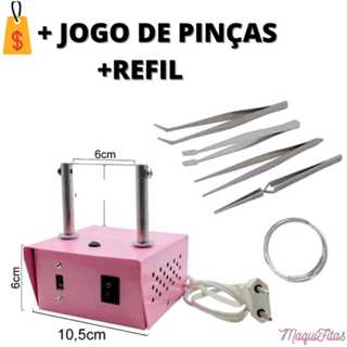 Maquina de Cortar Fita e Jogo de Pinças