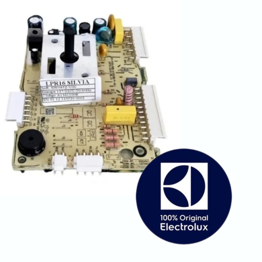 PLACA ELETRONICA LPR16 - A13611008 LAVADORA ELECTROLUX ORIGINAL (BIVOLT)