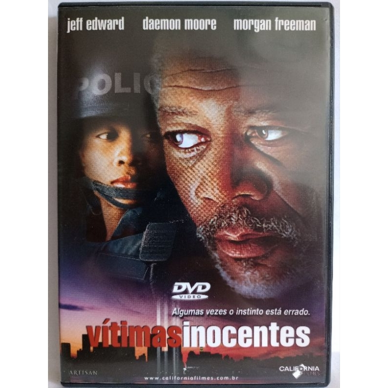 Dvd Vítimas Inocentes - Morgan Freeman