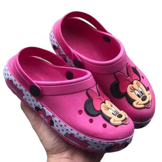 babuche feminina infantil minnie sandália infantil crocs menina