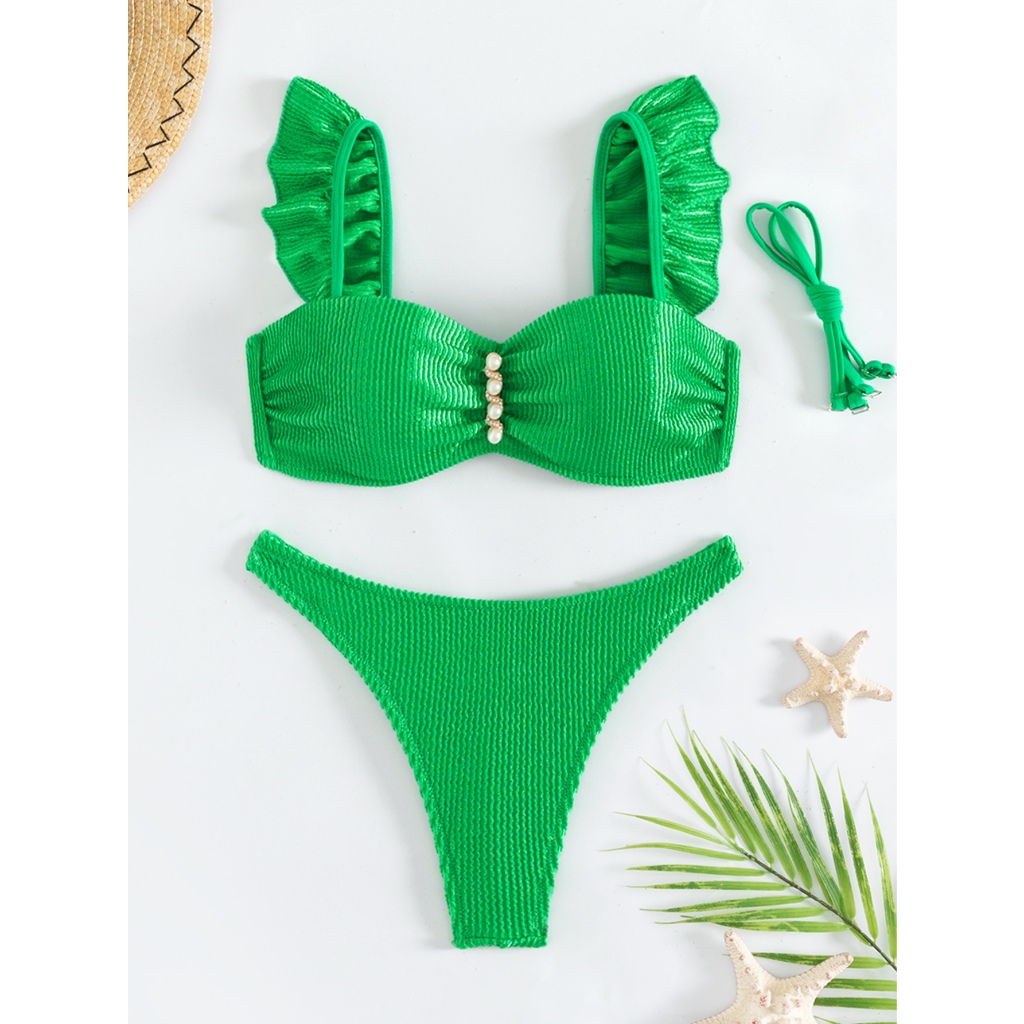 BIQUINI CINTURA ALTA ESTILOSO LISO XX251