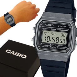 Relógio Casio Preto Original Com Garantia 1 Ano Prova D'água