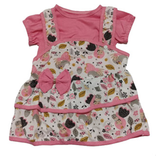 Conjunto de Jardineira e Blusa Bebe Menina Roupas de Bebes