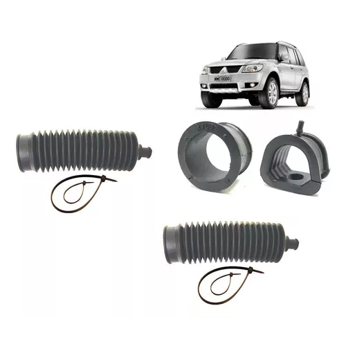 Par Coifa Caixa + Bucha Direção Mitsubishi Pajero Tr4 2013