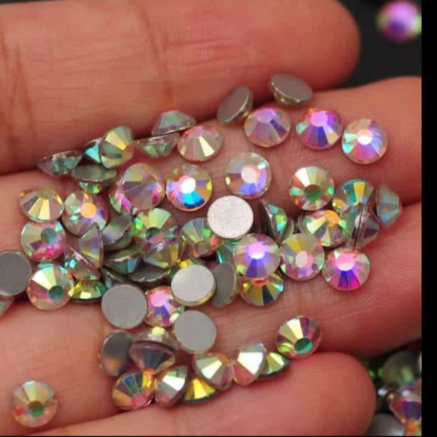 Strass Swarovisk Vidro Furta Cor 5mm Strass De Unha Maquiagem Artesanatos Laço