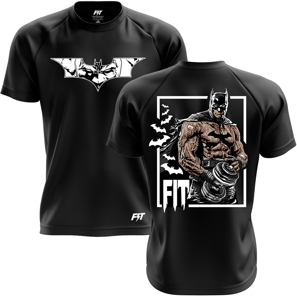 Camiseta Dry Fit Batman Treino Fitness Lançamento Original Fit