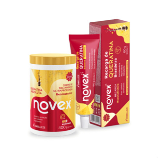 Kit Novex Recarga de Queratina Absoluta em Oferta na Shopee