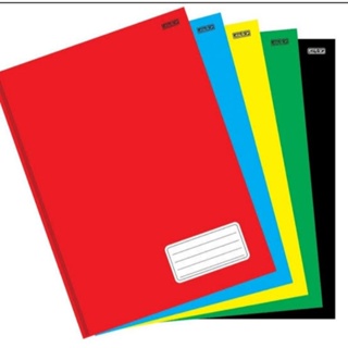 Caderno Brochura Kbom 48 folhas São Domingos em Oferta na Shopee