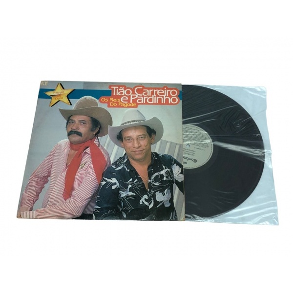 Lp Vinil Tião Carreiro E Pardinho Os Reis Do Pagode 1986