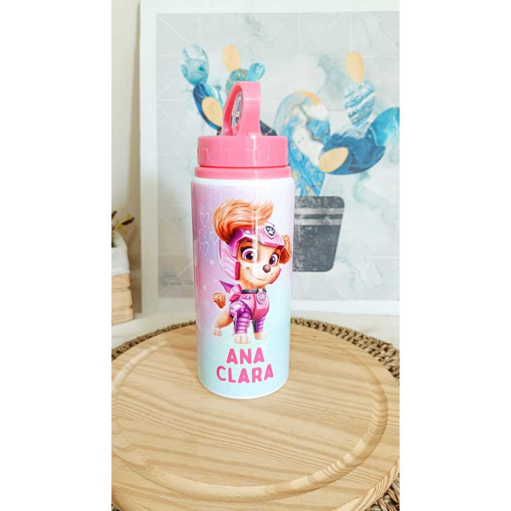 Garrafinha Personalizada Skye Patrulha Canina em Oferta na Shopee
