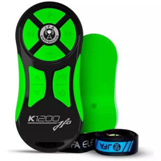 Controle Longa Distância Jfa K1200 Preto E Verde Automotivo para som radio em Oferta na Shopee