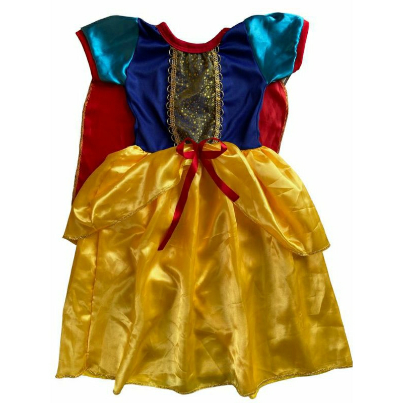 fantasia infantil branca de neve tema festa / carnaval em Oferta na Shopee