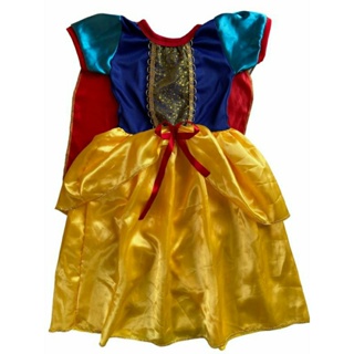 fantasia infantil branca de neve tema festa / carnaval em Oferta na Shopee