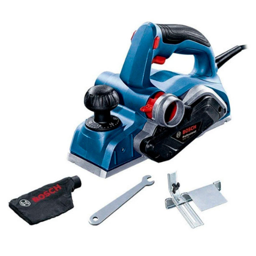 Plaina Elétrica Bosch GHO 700 700W 2 Lâminas E Coletor De Pó - Home & Living