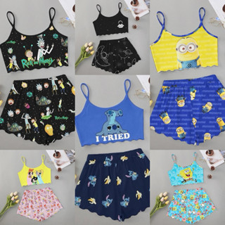 Pijama Adulto Moda Verão Feminino Carnaval
