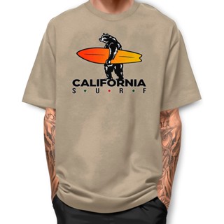 Camiseta Básica Bear California Surf 100% Algodão Camisa