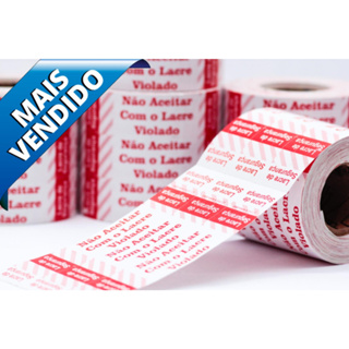 LACRE DE SEGURANCA DELIVERY UNIVERSAL TAMANHOS 100x20 OU 55x20mm em Oferta na Shopee