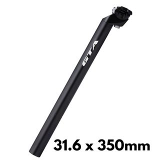 Canote Selim Alumínio Preto Com Carrinho bike 31.6X350mm