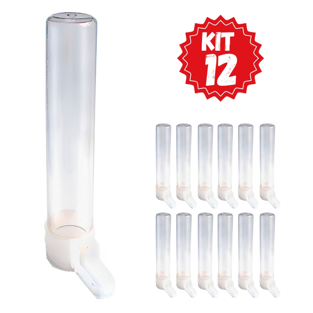 Bebedouro para aves Clone Médio com 12 Unidades da Mr Pet