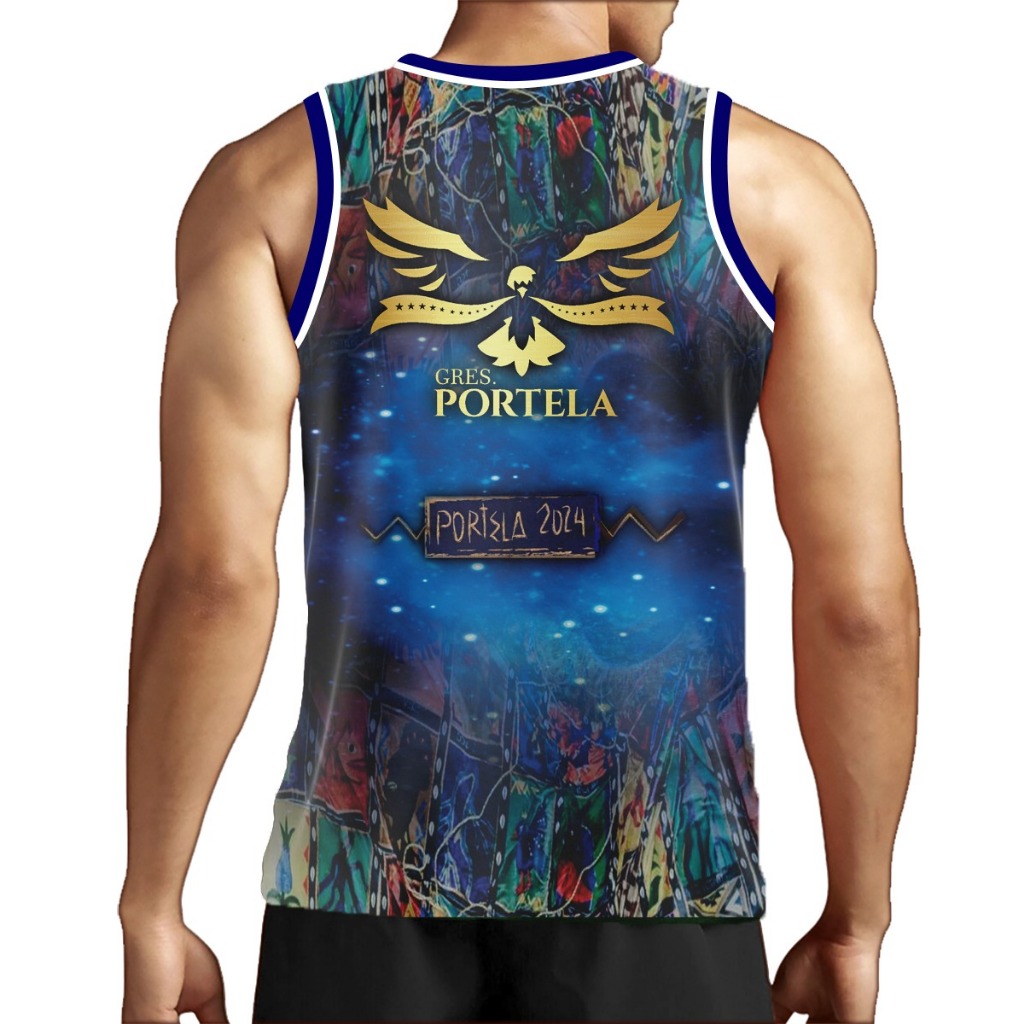 Camiseta Regata Escola de Samba Portela enredo Carnaval 2024 Lançamento
