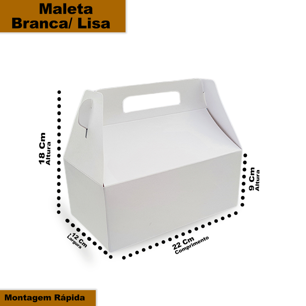 Caixa maleta para lembrancinha| kit lanche|  caixinhas para lembrancinhas|  presente 10/20/30un em Oferta na Shopee