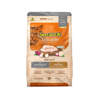 Ração Special Cat Ultralife Castrados Frango - 20kg em Oferta na Shopee