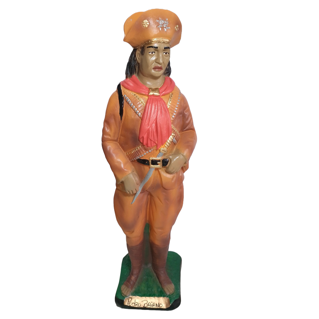Baiano Grande Cangaceiro Faísca escultura Mestre Pedro Baiano