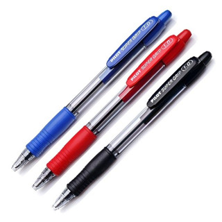 Caneta Pilot Super Grip 0.7mm e 1.0mm em Oferta na Shopee