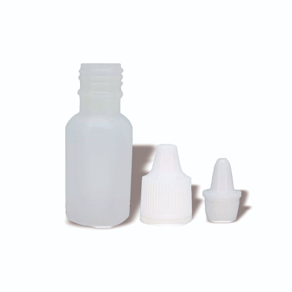 100 Frasco (vazio) Conta Gotas 10ml com tampa e biquinho
